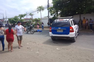 accidente de tránsito deja un muerto Portoviejo