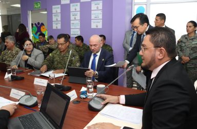 Ministro de Defensa y alto mando de las Fuerzas Armadas comparecieron en la Asamblea