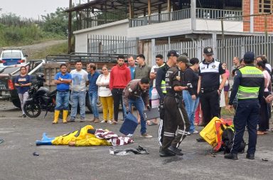 accidente de tránsito Santo Domingo