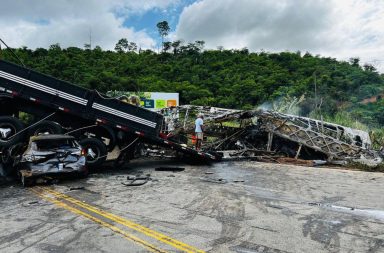 22 muertos accidente Brasil