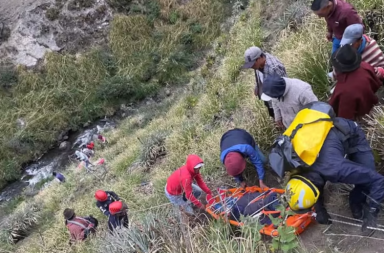 camioneta cinco muertos Ambato