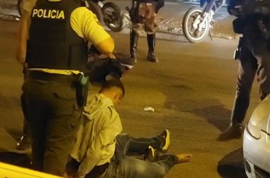 Dos sicarios se salvaron de morir quemados en La Libertad, Santa Elena