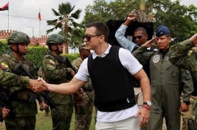 Durante su visita en Machala, Daniel Noboa, Presidente de la República lanzó una advertencia a las mafias criminales.