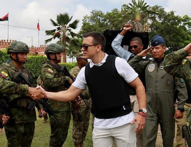 Durante su visita en Machala, Daniel Noboa, Presidente de la República lanzó una advertencia a las mafias criminales.