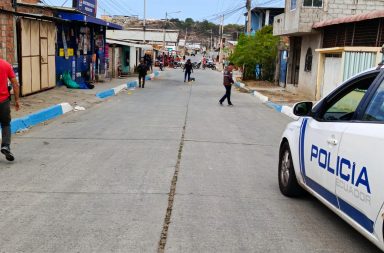 El barrio 15 de Septiembre, de Manta, se convirtió en el escenario de un ataque armado este jueves 26 de diciembre del 2024.