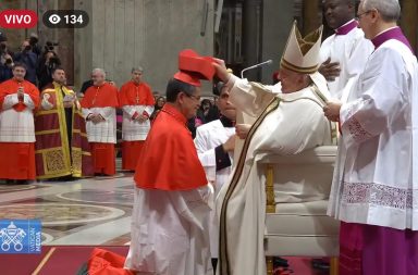 Monseñor Luis Cabrera, nuevo cardenal de la Iglesia Católica.