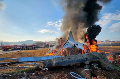 Corea del Sur: Accidente de avión deja 179 muertos y dos sobrevivientes