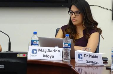 La Corte Constitucional no encontró problema en que Sariha Moya haya sido designada como vicepresidenta de la República.