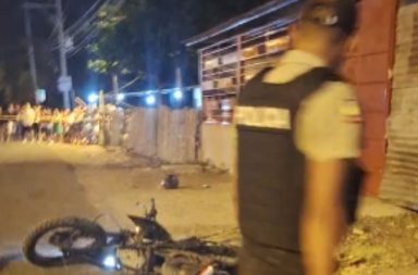 Sicarios mataron a motociclista en Portoviejo