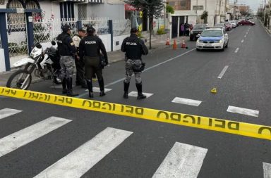 Un presunto delincuente resultó herido durante un intento de asalto en una zona céntrica de Riobamba, en Chimborazo.