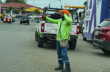 cuidadores de carros manta