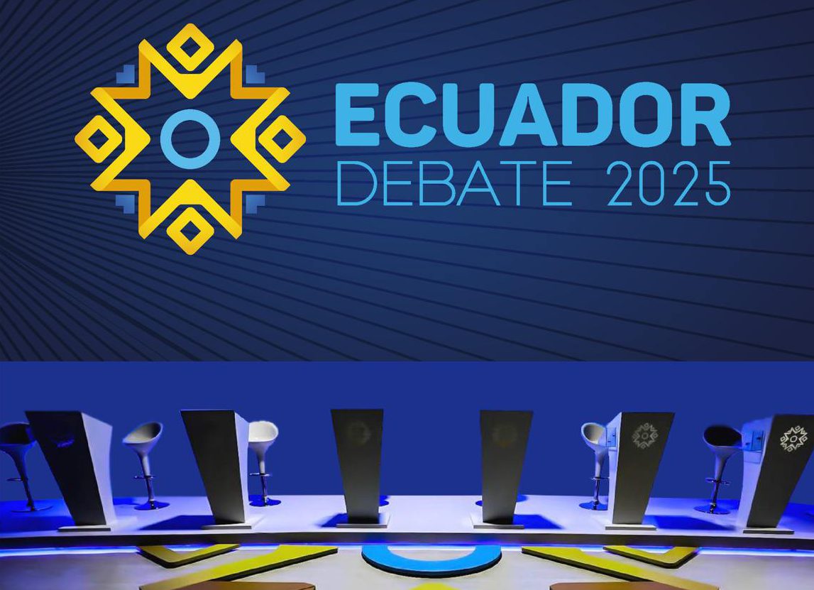 Debate Presidencial 2025 El día tan esperado llegó El Diario Ecuador