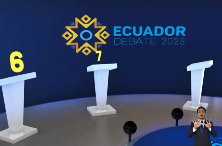 Definido el orden de candidatos para el Debate 2025