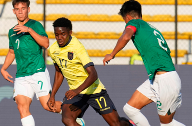 Ecuador Bolivia 2-1 sudamericano sub 20