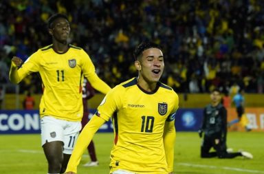 El futbolista Kendry Páez forma parte de la lista de convocados de la Selección de Ecuador para disputar el Sudamericano Sub-20.