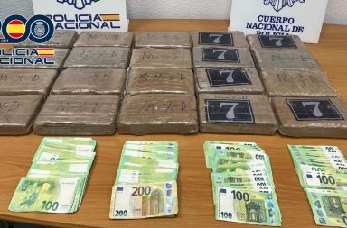 España desarticulan banda trafico cocaína procedente de Ecuador