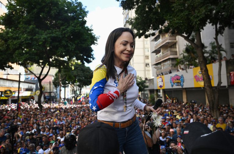 María Corina Machado fue secuestrada durante manifestación en Caracas