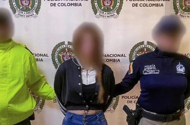 Leidi Tatiana Restrepo, expareja de Júnior Roldán, alias Junior cayó en manos de las autoridades de Colombia, en la ciudad de Medellín.