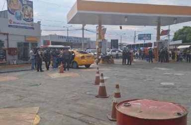 taxista asesinado en gasolinera Portoviejo