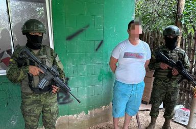 Militares detuvieron a "Cojolloni" en Junín, Manabí