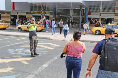 tráfico vehicular en el retorno a casa de este martes, 11 de febrero