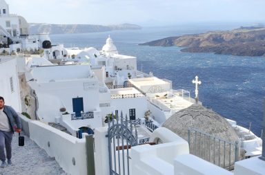 Santorini Grecia temblores