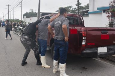 Beatriz Benavides, comandante de la Subzona de Policía en Santo Domingo informó que los uniformados trabajarán en tres ejes