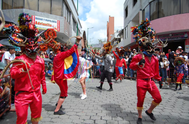 Carnaval Pillaro Ecuador