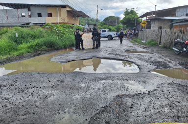 Crónica hombre asesinado Nuevo Paraíso Portoviejo