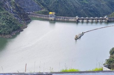 Durante el mes de enero, el embalse de Mazar subió 21 metros debido a las fuertes lluvias registradas en su zona de afluencia.