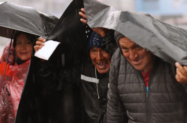 El Inamhi advierte de lluvias frecuentes durante febrero