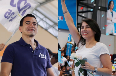 Elecciones Ecuador. Daniel Noboa y Luisa González obtuvieron mayor votación que en la primera vuelta del 2023