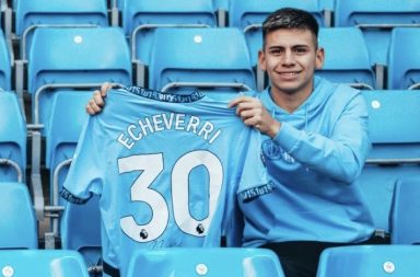 Inglaterra. Manchester City anuncia a Claudio Echeverri como refuerzo para la temporada 2025