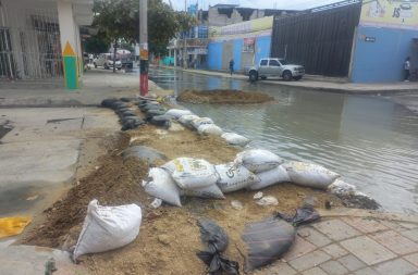 rebose de aguas los esteros Manta