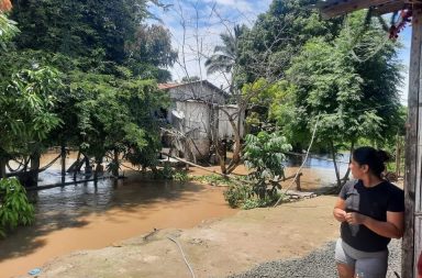 Manabí. Rocafuerte pide declarar alerta roja; hay inundaciones en varios cantones