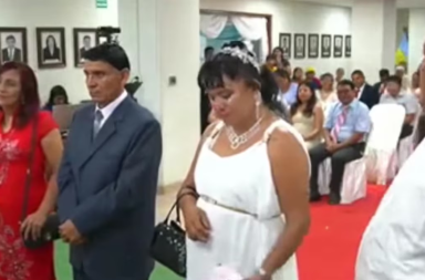 el no acepto de una novia en una boda en Perú se hizo viral