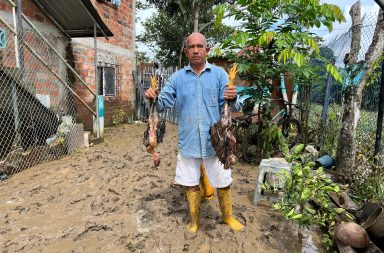 Portoviejo Familias afectaciones El Rodeo salida quebrada El Zapallo