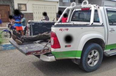 Sicarios dispararon a cuatro hombres en un taller mecánico de Manta, Manabí.