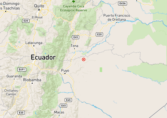 temblor se sintió este 23-02-2025 en varias provincias de Ecuador