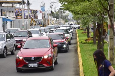 Así está el tráfico vehicular a la hora del almuerzo de este martes, 25 de febrero