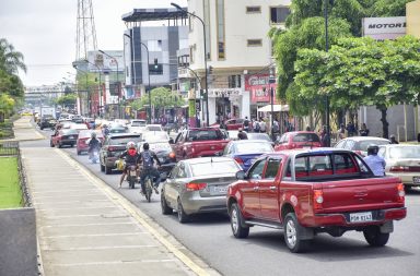 Estado del tráfico vehicular en el retorno a casa del viernes, 14 de febrero