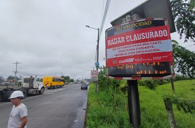 Una acción constitucional busca frenar la clausura de radares en Santo Domingo de los Tsáchilas