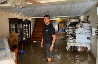 El centro de Riochico y varias comunidades están bajo el agua