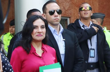 Verónica Abad denuncia al juez Wilson Ortega por el presunto delito de prevaricato.