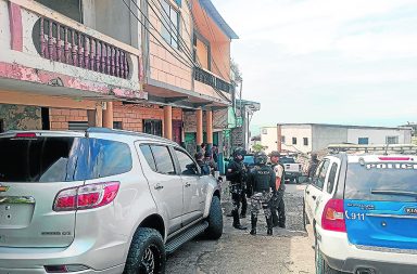 La Policía en Jaramijó