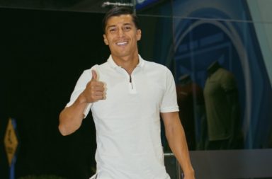 Alan Franco, jugador de la selección de Ecuador