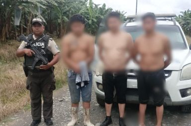 Buena Fe. Policía rescata a tres hombres secuestrados mientras transportaban mercadería