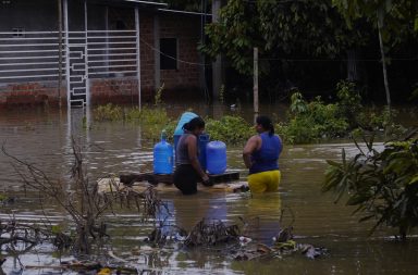 Ecuador ha registrado más de 100 mil personas afectadas por las lluvias, con Manabí liderando la lista con 62.950 afectados.