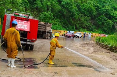 El Ministerio de Transporte y Obras Públicas (MTOP) ha declarado en emergencia la red vial estatal de Manabí por el invierno.