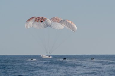 El regreso de los astronautas se realizó en la capsula Dragon-Freedom